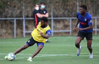 El Atlético vuelve al trabajo sin
João Félix, Giménez ni Trippier