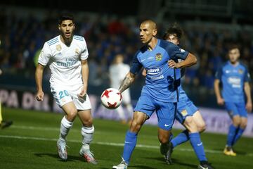 Cata Díaz y Marco Asensio.