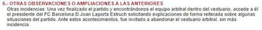 El Laporta más iracundo: ¡entró al vestuario arbitral pidiendo explicaciones!