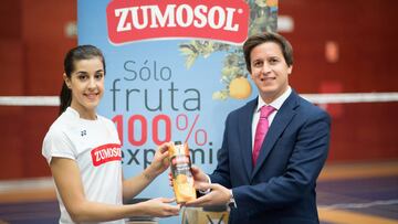 Carolina Marín será embajadora de Zumosol en China