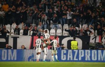 Juventus versus Barcelona in Turin.