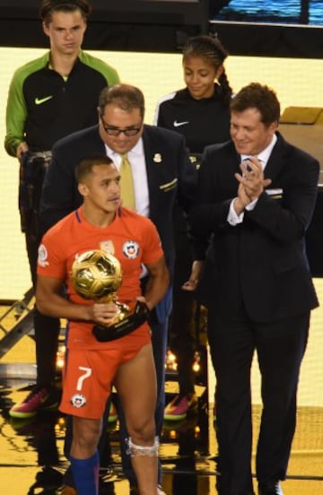 Así festejó la Roja su título Centenario