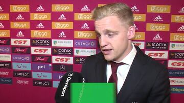 Van de Beek, sobre el Madrid: "No he firmado ningún contrato"