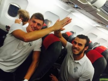 Kroos y Bale. 