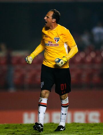 Rogerio Ceni con el Flamengo.