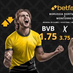 Borussia Dortmund vs. CF Monterrey: horario, dónde ver, pronósticos y cuadro