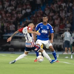 Así fue el partido de ida entre Junior y Millonarios en la final de la Superliga