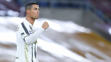 Cristiano Ronaldo celebra su gol ante la Roma