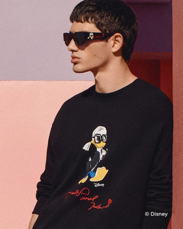 Disney y Karl Lagerfeld lanzan una colección cápsula que rinde homenaje al icónico boceto del Pato Donald de Karl Lagerfeld