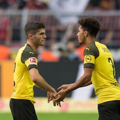Christian Pulisic fue modelo a seguir para Jadon Sancho en el Borussia Dortmund
