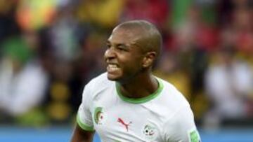 Yacine Brahimi, con Argelia