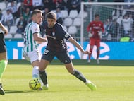 Isma Ruiz, en un lance del partido contra el Eibar