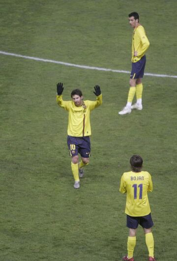 Tras el hat-trick del argentino frente al Atlético de Madrid en la Copa del Rey fue ovacionado por toda la parroquia rojiblanca.