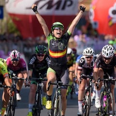 Triunfo de Sheyla Gutiérrez en el Giro: 1ª española en 11 años