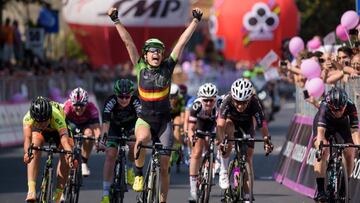 Triunfo de Sheyla Gutiérrez en el Giro: 1ª española en 11 años