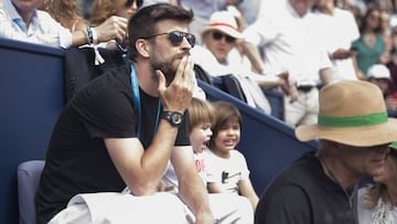 28/04/18  Semifinal TENIS TORNEO TROFEO CONDE DE GODO 
 Rafa Nadal - David Goffin
 GERARD PIQUE Y SUS HIJOS
 
 