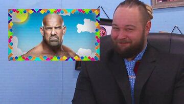 Goldberg y Bray Wyatt durante SmackDown.
