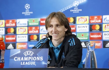 Rueda de prensa de Zidane y Modric.