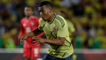 Roger Martínez, jugador de la Selección Colombia.