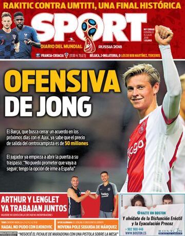 Portada de Sport.