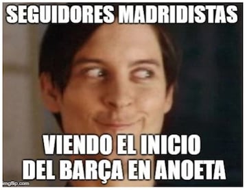 El Real Madrid, el Barça... Los mejores memes de la jornada