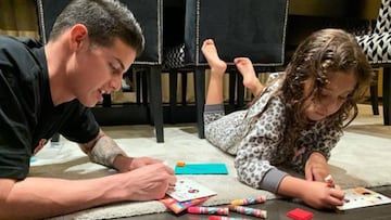 Salomé, la hija de James Rodríguez