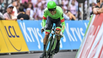 Resumen de la retransmisión de la 20º etapa del Tour de Francia 2017. Jornada contrarreloj de 22 km por las calles de Marsella. Froome se lleva el Tour