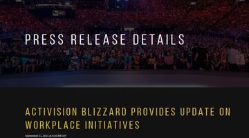 Captura de la web de Activision Blizzard.