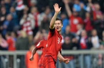 Bayern Munich sufrió en el primer tiempo, pero la soberbia actuación de Robert Lewandowski cambió el partido.