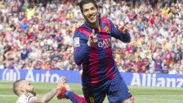 Luis Su&aacute;rez marc&oacute; el primer gol del Barcelona.