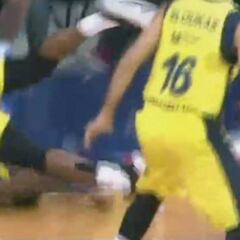 Horror en la Euroliga: brutal caída de Nunnally que ha conmocionado al continente