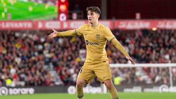 El feo gesto de Gavi con la afición del Almería