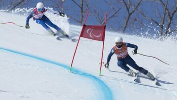 Miguel Galindo y Jon Santacana compiten en los Juegos Paral&iacute;mpicos de Pyeongchang.