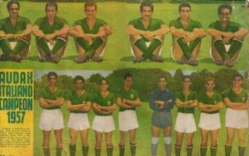 El DT húngaro dirigió al Audax Italiano campeón del Torneo Nacional en 1957. 