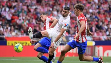 Rafa Mir, ante el Atl&eacute;tico.