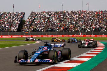 El piloto espa?ol de Alpine, Fernando Alonso.