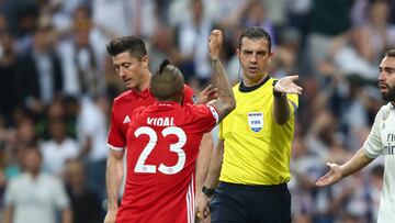 El acta arbitral no refleja ningún incidente con jugadores del Bayern