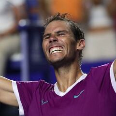 Nadal: "Para mí es una victoria de mucho nivel que me ayuda"