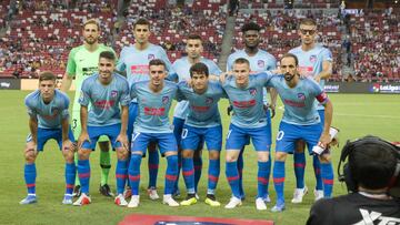 El once del Atl&eacute;tico ante el Arsenal en la International Champions Cup