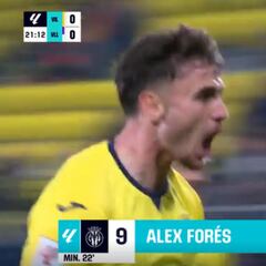 Resumen y gol del Villarreal B - Valladolid de LaLiga Hypermotion