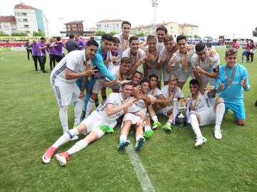 El Juvenil blanco ganó 4-1 al Atlético de Madrid Juvenil en la final de la Copa del Rey disputada en Calahorra (La Rioja).