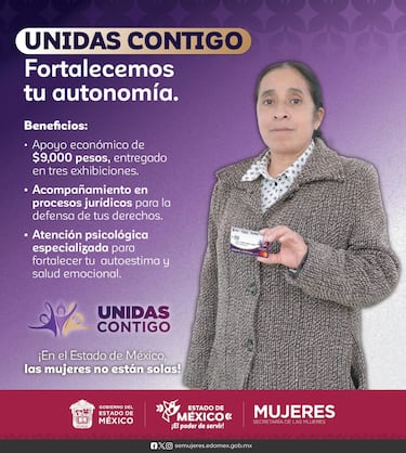 Unidas Contigo Edomex 2025 extiende registro: fechas clave, requisitos y monto total