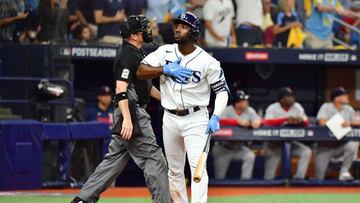 Randy Arozarena arranc&oacute; la postemporada con todo y encabez&oacute; la blanqueada de Rays sobre Red Sox en el inicio de la American League Divisional Series.