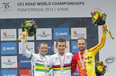 Otro bronce para Valverde, su sexta medalla en un Mundial