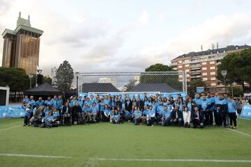 Raúl, Roberto Carlos y Del Bosque lanzan penaltis por la inclusión