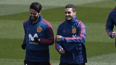 Isco y Koke. 