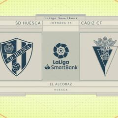 Resumen y goles del Huesca vs. Cádiz de LaLiga SmartBank