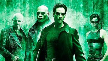 Los protagonistas de la película 'The Matrix' con Keanu Reeves
