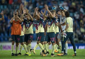 El triunfo del América sobre Cruz Azul en imágenes