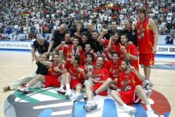 El 3 de septiembre de 2006 la Selección Española hizo historia al ganar por primera vez el oro en un Mundial de Baloncesto en Japón. La final fue contra Grecia.
 